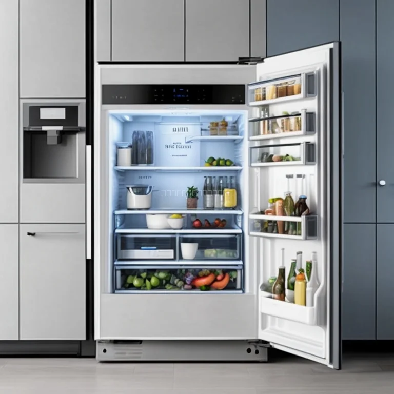 FridgeMind Kühlschrank-Display mit App-Verbindung